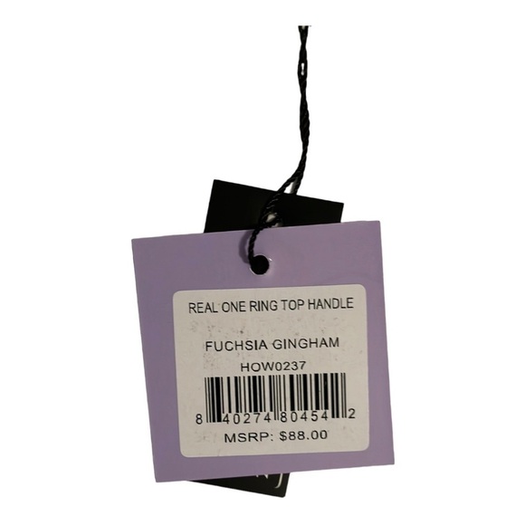 ♥️HOUSE Of Want♥️ Vegan Leather Ring top Handle bag - Picture 8 of 9